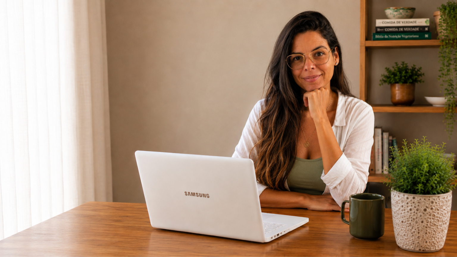 Tiane Brites, nutricionista especialista em alimentação vegetariana e vegana